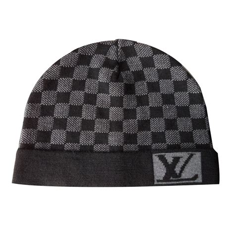 bonnet louis vuitton homme noir|louis vuitton knit hat.